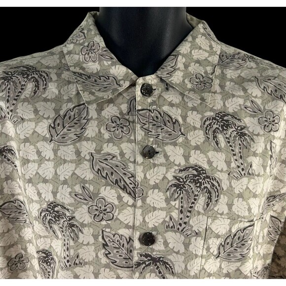 Cactus Black Label Men’s XXL Hawaiian Style Button Up Short Sleeve Shirt - Picture 1 of 16